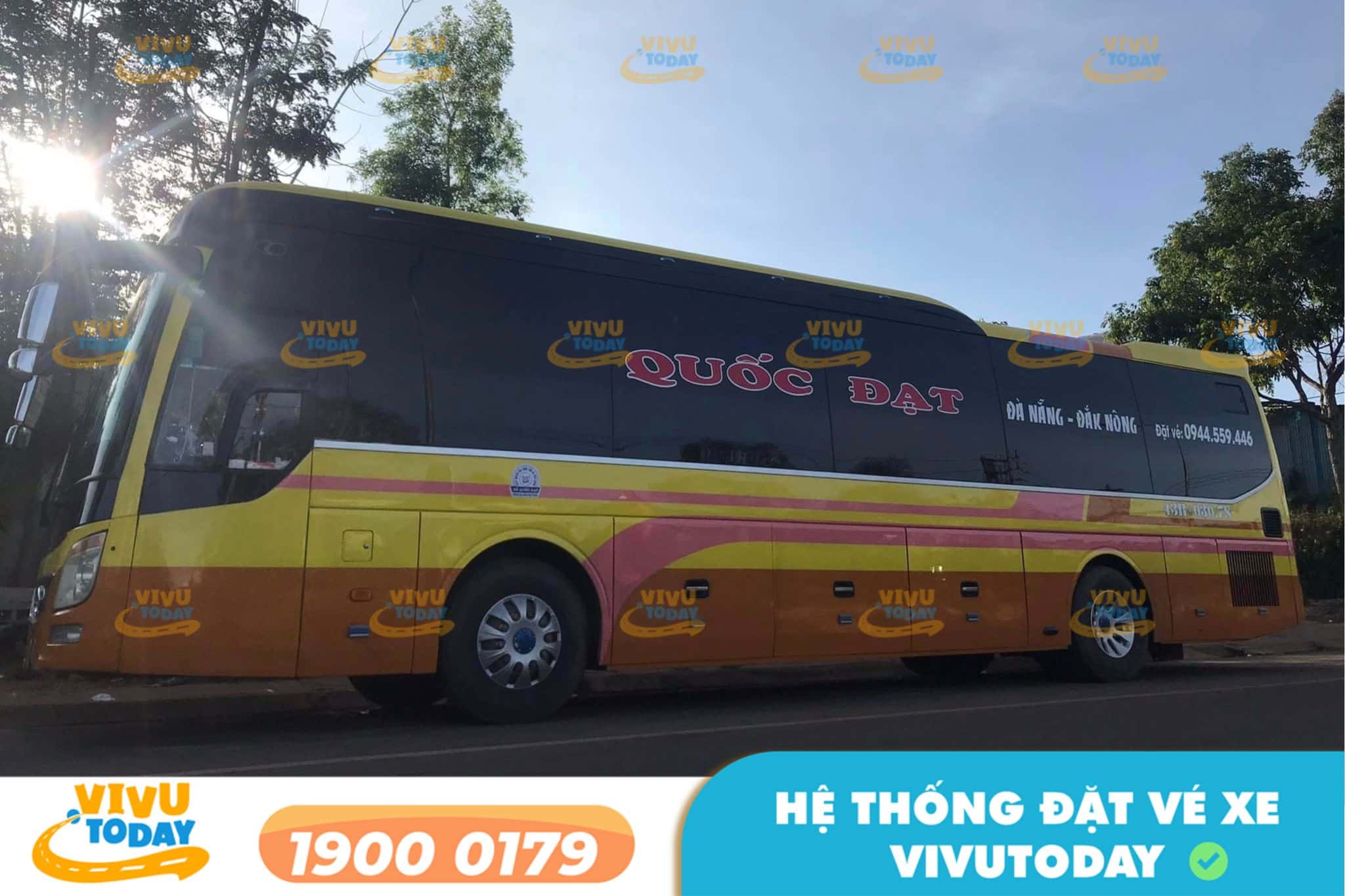 Nhà xe Quốc Đạt tuyến Đà Nẵng đi Buôn Ma Thuột - Đắk Lắk