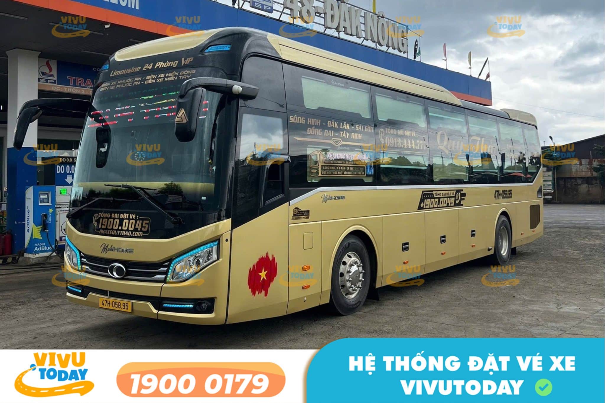Nhà xe Quý Thảo tuyến Đà Nẵng đi Buôn Ma Thuột - Đắk Lắk