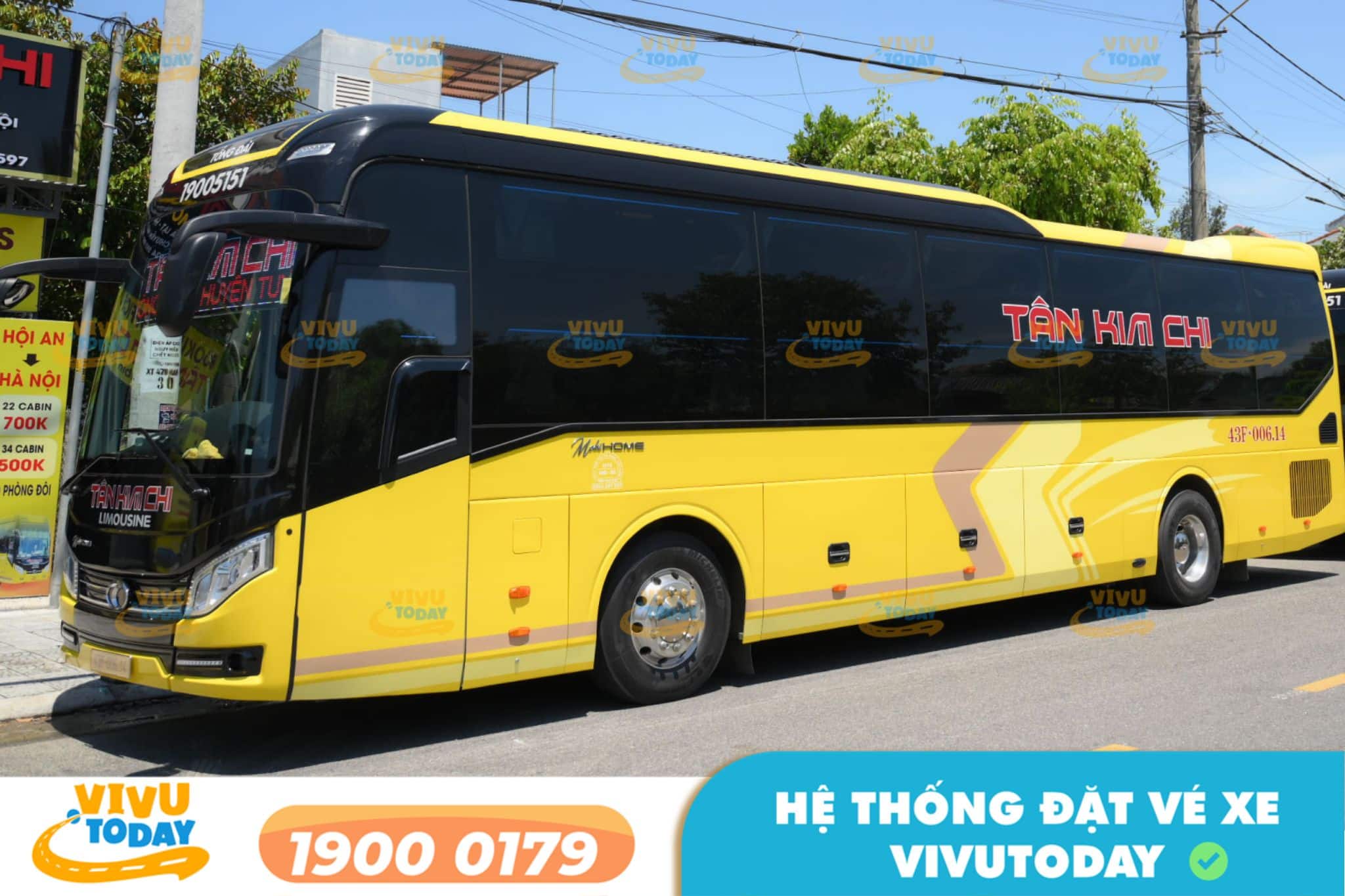 Nhà xe Tân Kim Chi tuyến Đà Nẵng đi Bình Định 