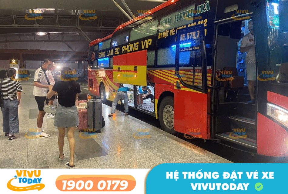 Nhà xe Tân Minh Hà tuyến Hà Tĩnh đi Hà Nội