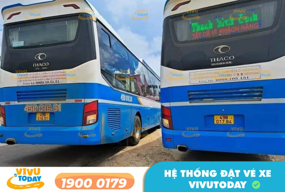 Nhà xe Thanh Bình Xanh tuyến Bình Dương đi Đà Lạt