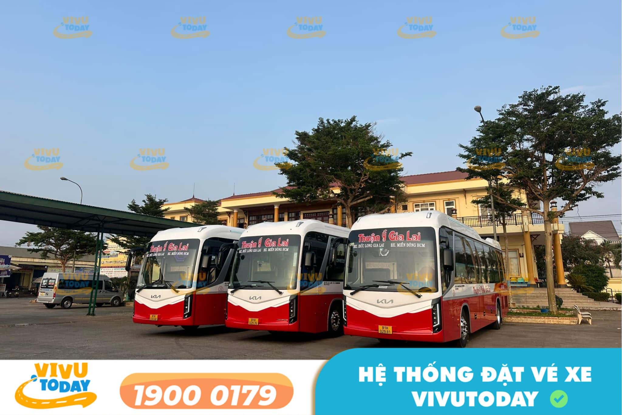 Nhà xe Thuận Ý tuyến Hà Nội đi Gia Lai