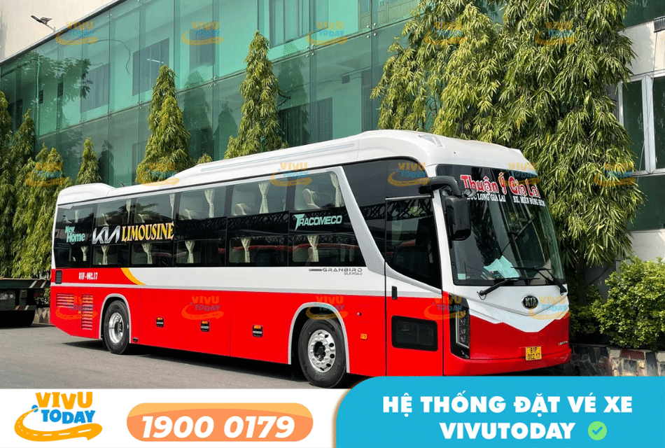 Nhà xe Thuận Ý tuyến Hà Nội đi Gia Lai