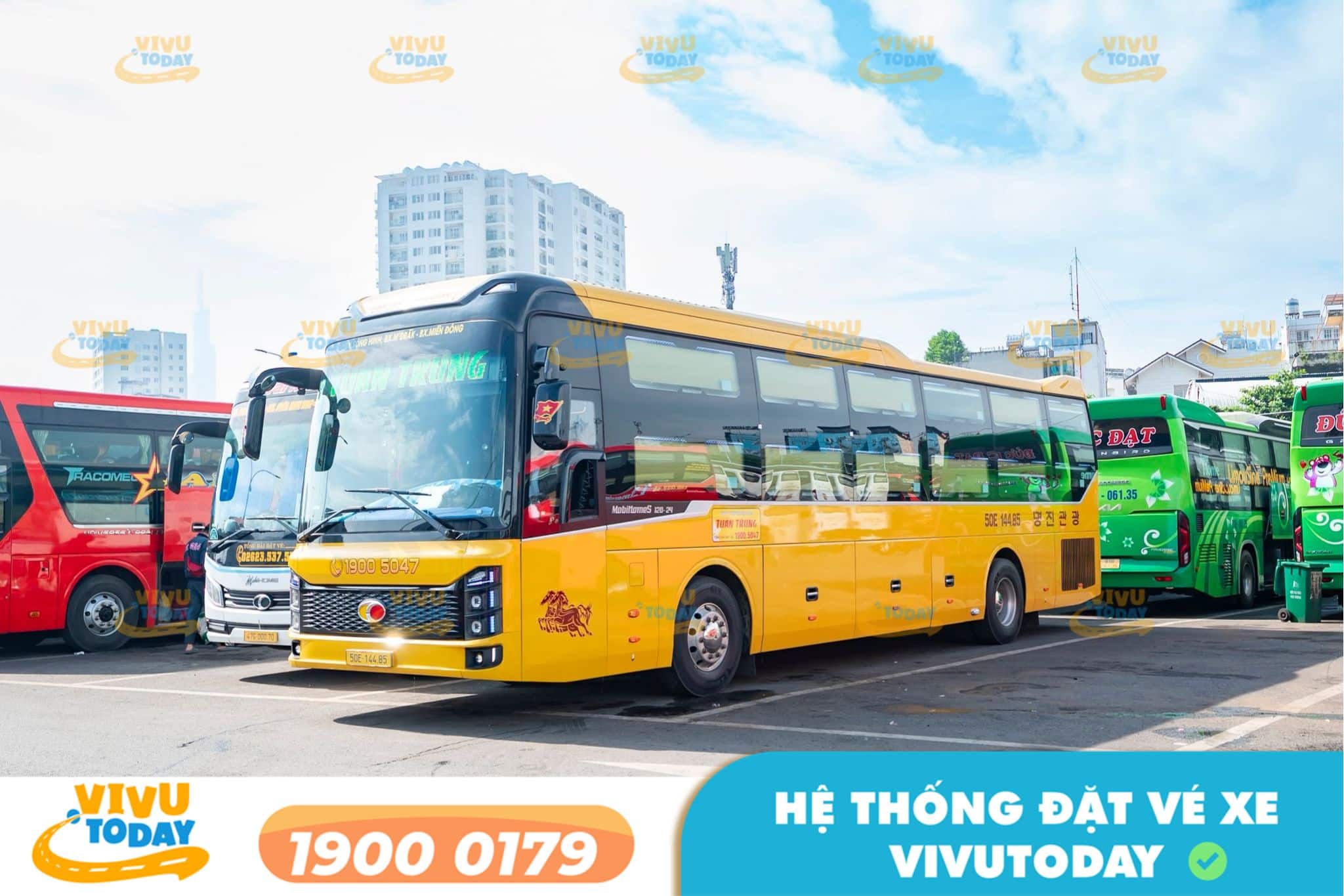 Nhà xe Tuấn Trung tuyến Đà Nẵng đi Buôn Ma Thuột - Đắk Lắk