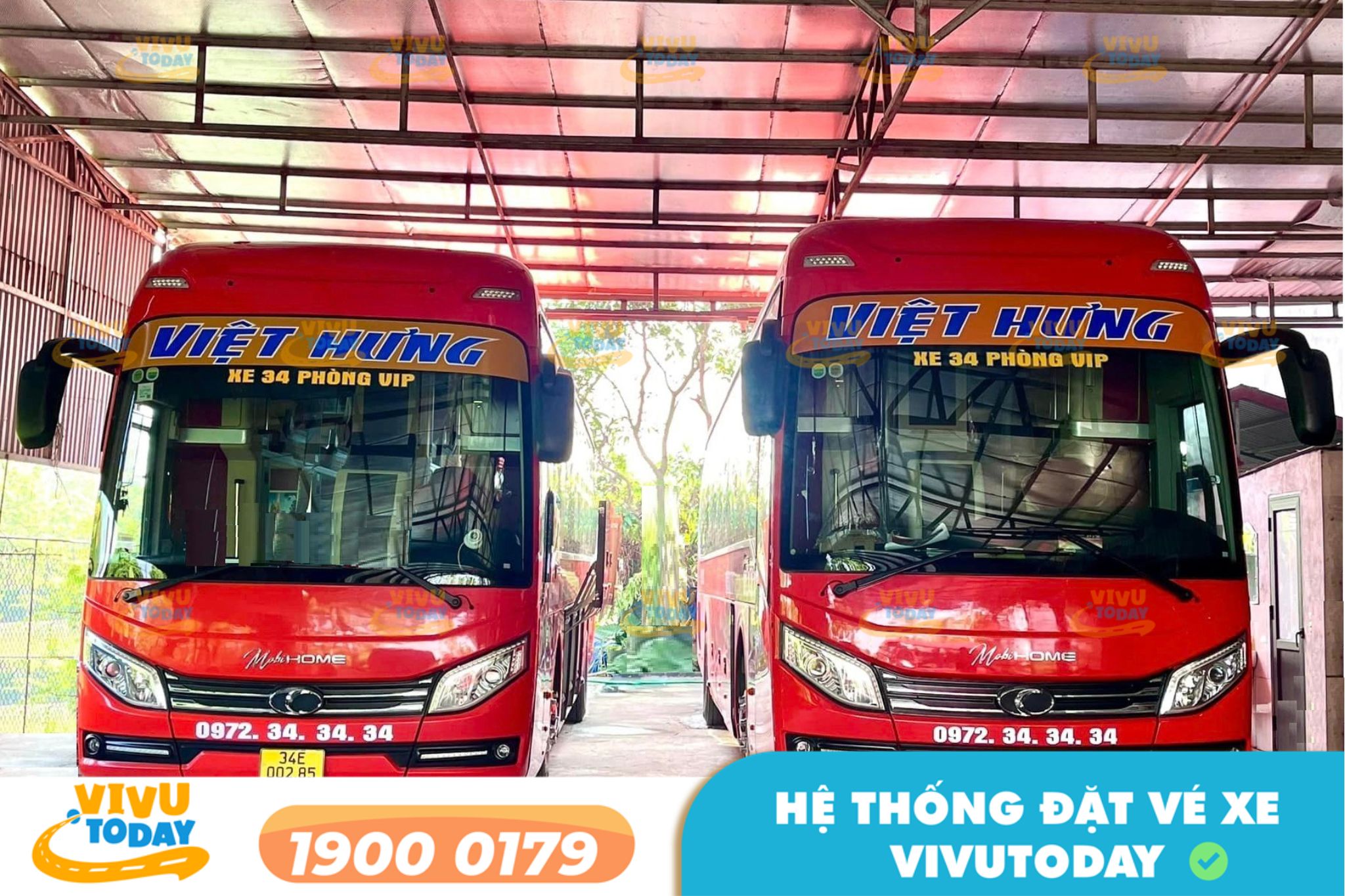 Nhà xe Việt Hưng tuyến Hà Nội đi Gia Lai