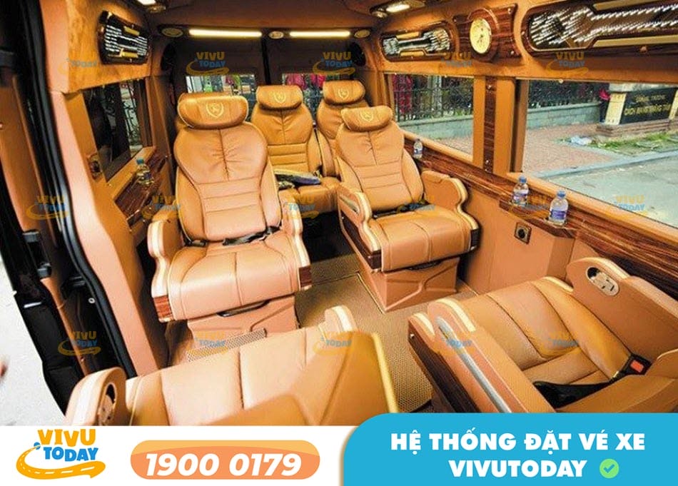 Tiện nghi sang trọng của dòng xe Limousine 9 chỗ