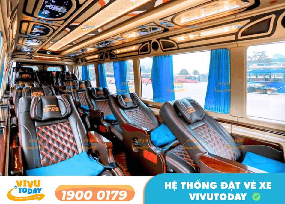Dòng xe Limousine 13 chỗ cao cấp đầy đủ tiện nghi