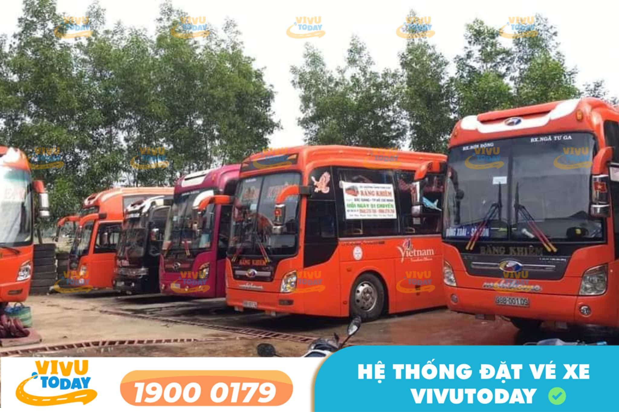 Nhà xe Bằng Khiêm tuyến Bến xe Ngã tư Ga đi Bắc Giang