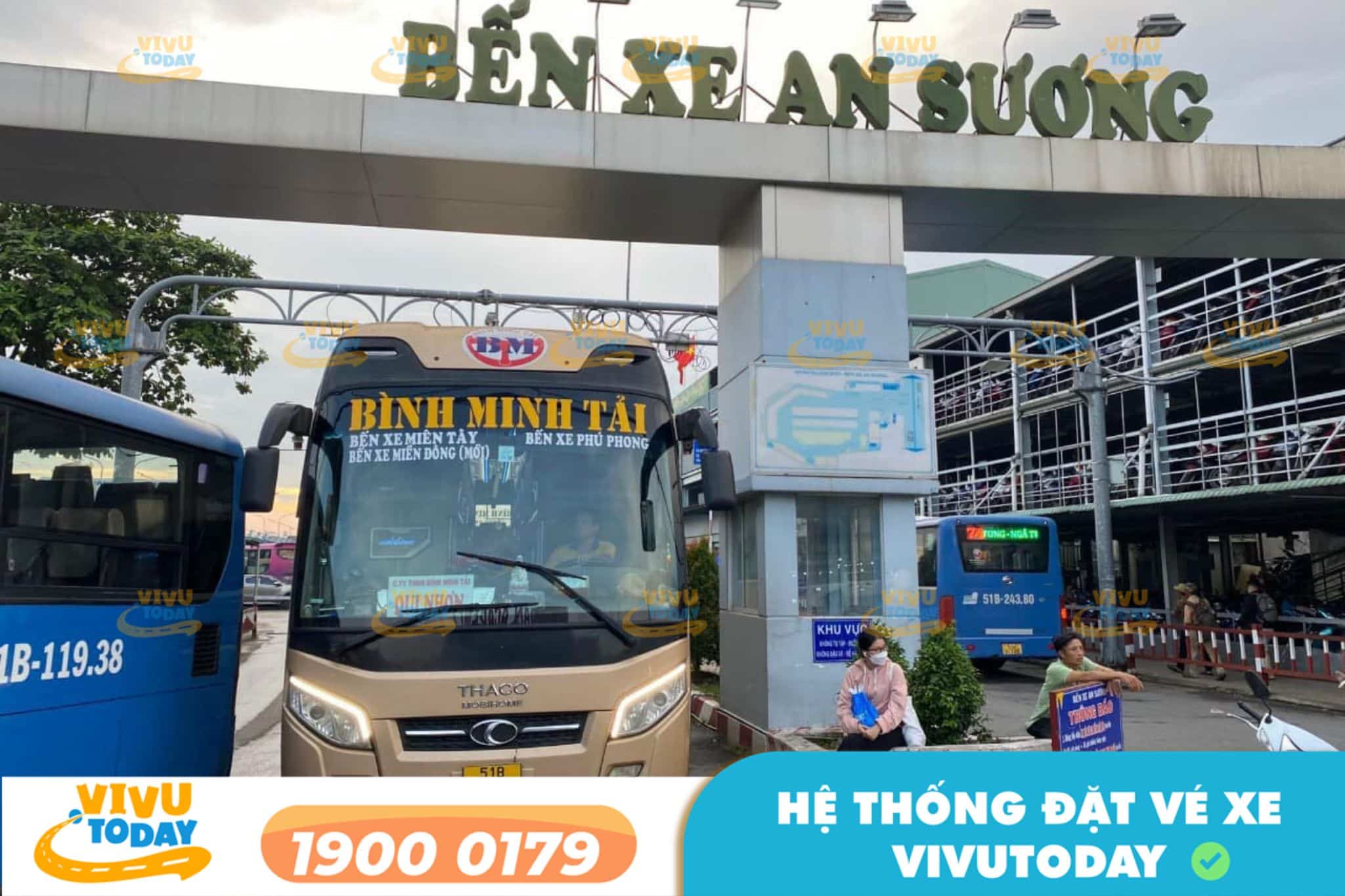 Nhà xe Bình Minh Tải tuyến Bình Định đi Sài Gòn