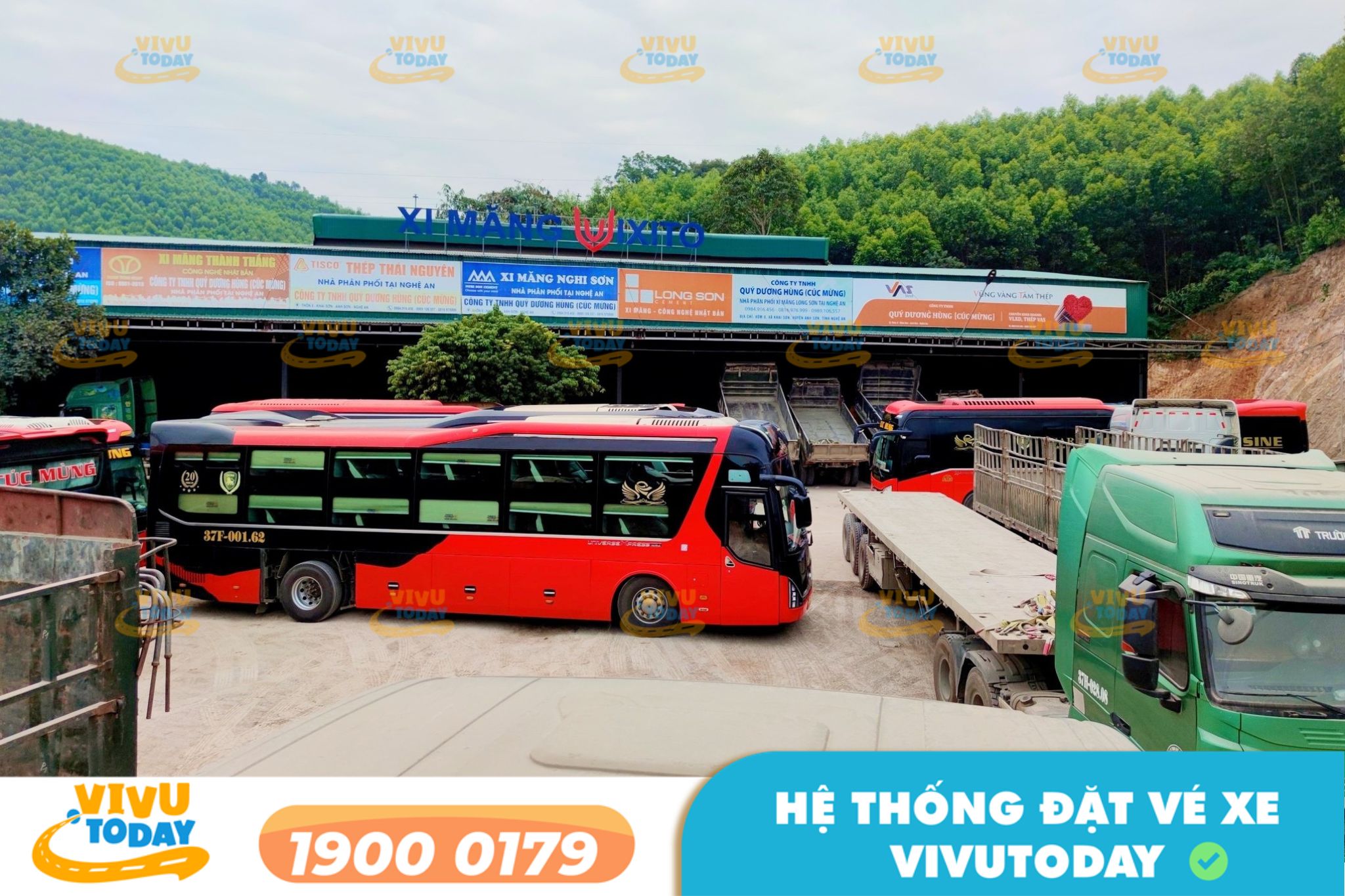 Nhà xe Cúc Mừng tuyến Hải Phòng đi Nghệ An