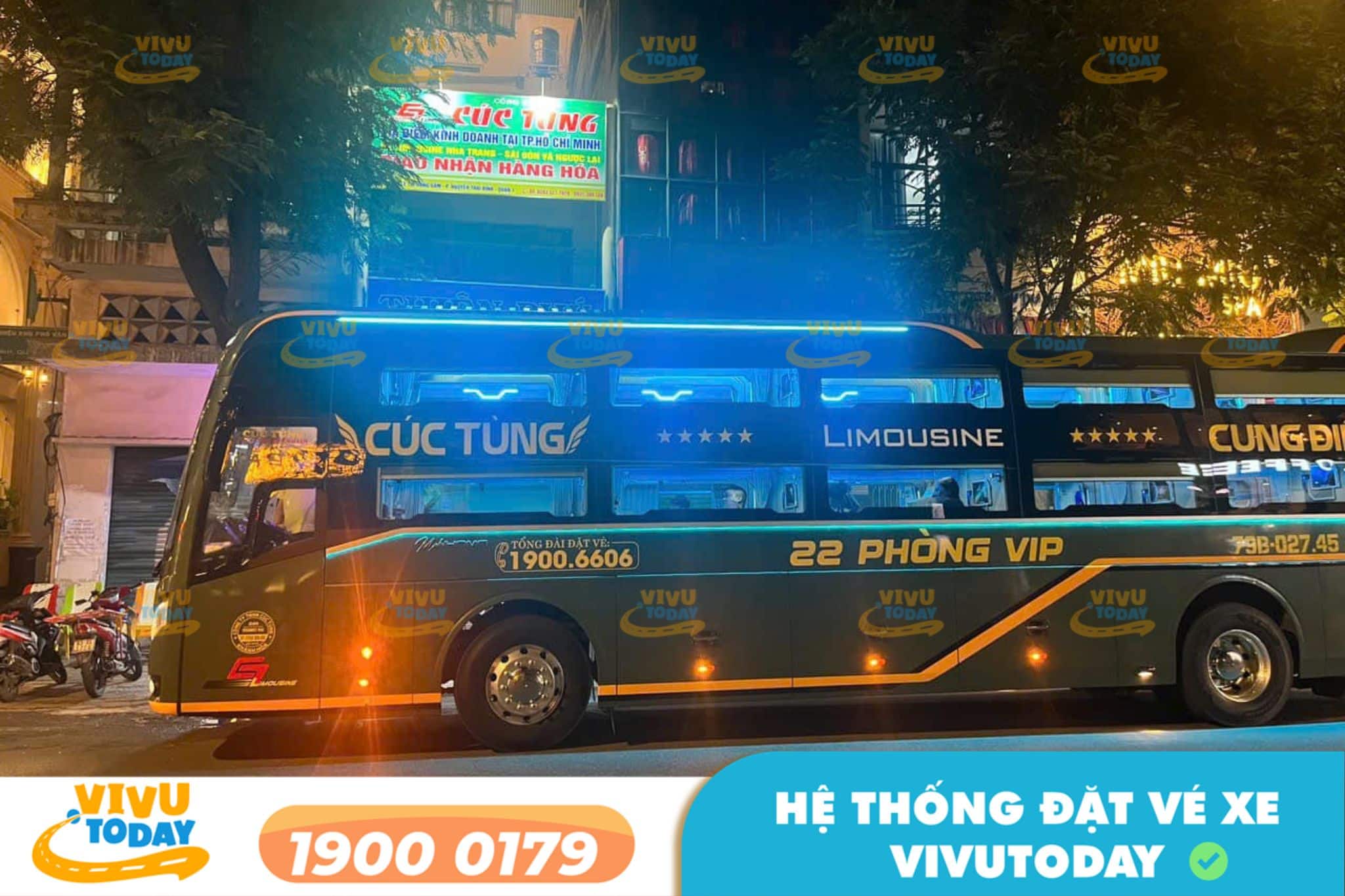 Nhà xe Cúc Tùng Limousine tuyến Đà Lạt đi Nha Trang