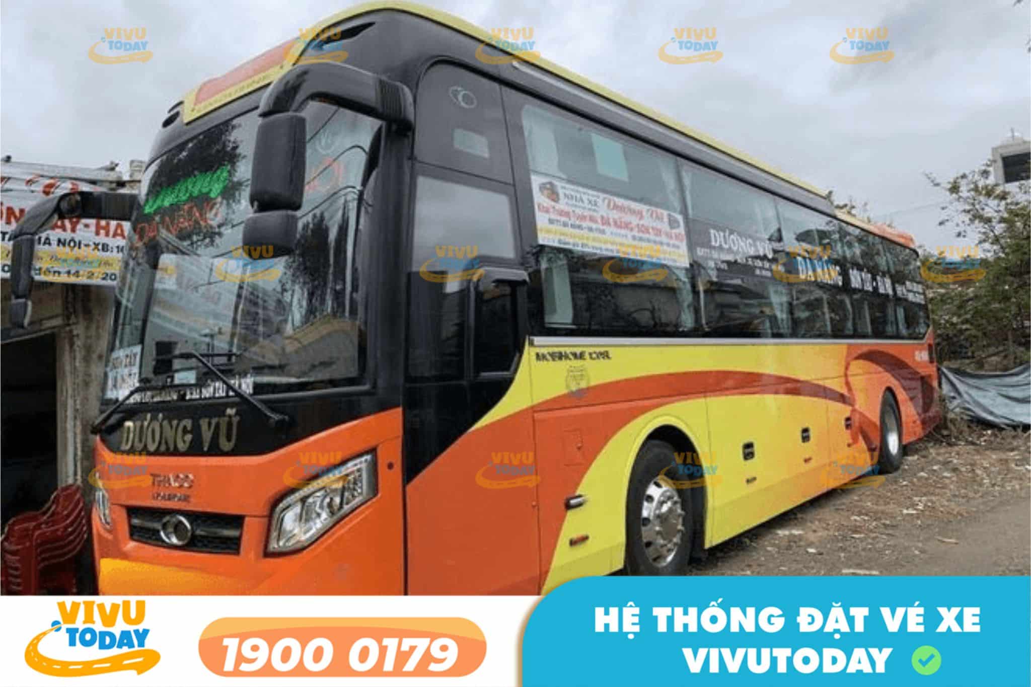 Nhà xe Dương Vũ tuyến Hải Phòng đi Nghệ An