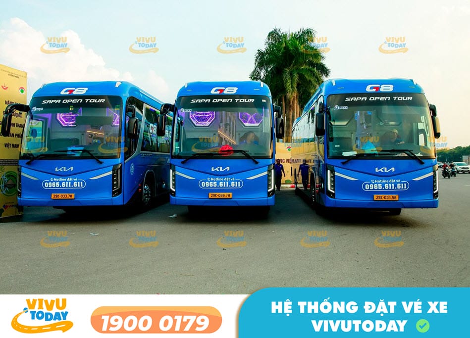 Nhà xe G8 Sapa Open Tour tuyến xe Hà Nội đi Đông Hà Quảng Trị