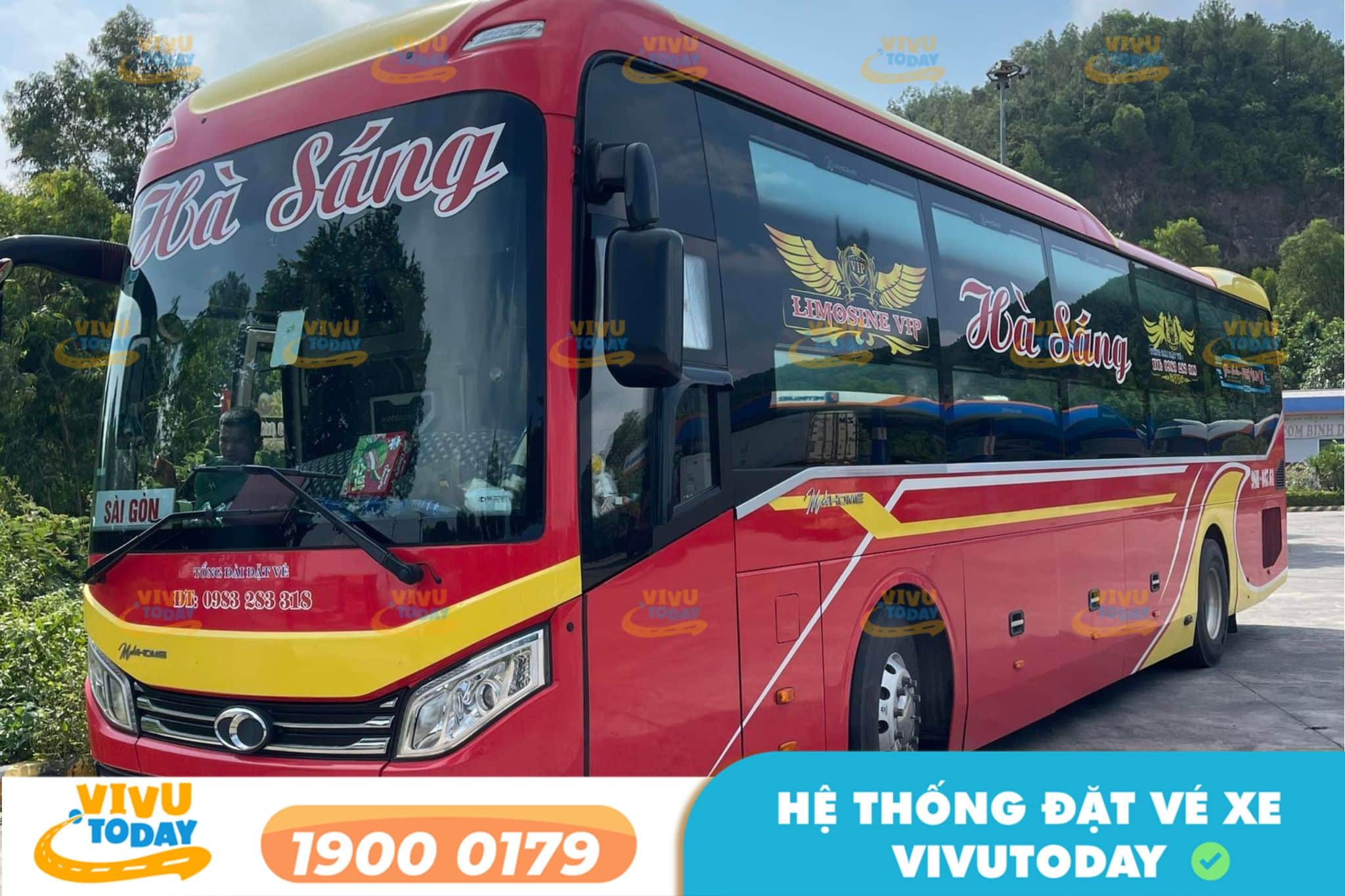 Nhà xe Hà Sáng tuyến Bến xe Ngã Tư Nga đi Bắc Giang