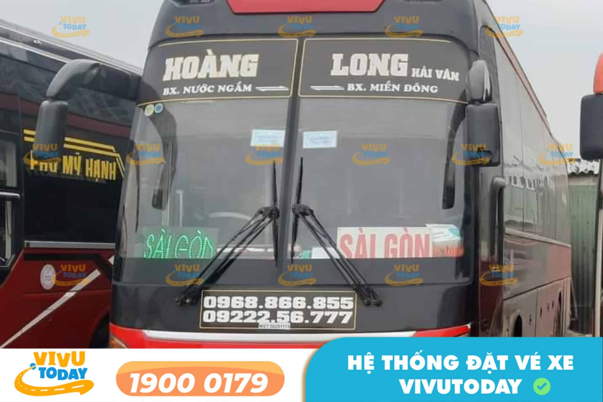 Nhà xe Hoàng Long Hải Vân tuyến Hà Nội đi Bình Dương