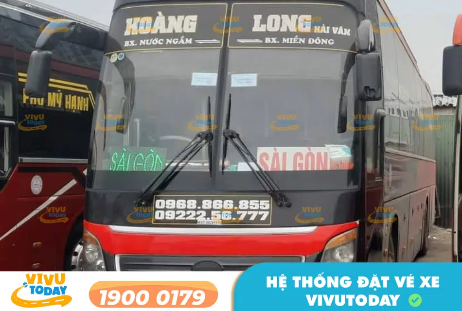 Nhà xe Hoàng Long Hải Vân tuyến Hà Nội đi Quảng Ngãi