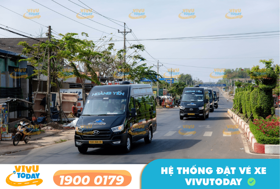 Nhà xe Hoàng Yến Logistics tuyến Lộc Ninh Bình Phước đi Thủ Dầu Một Bình Phước