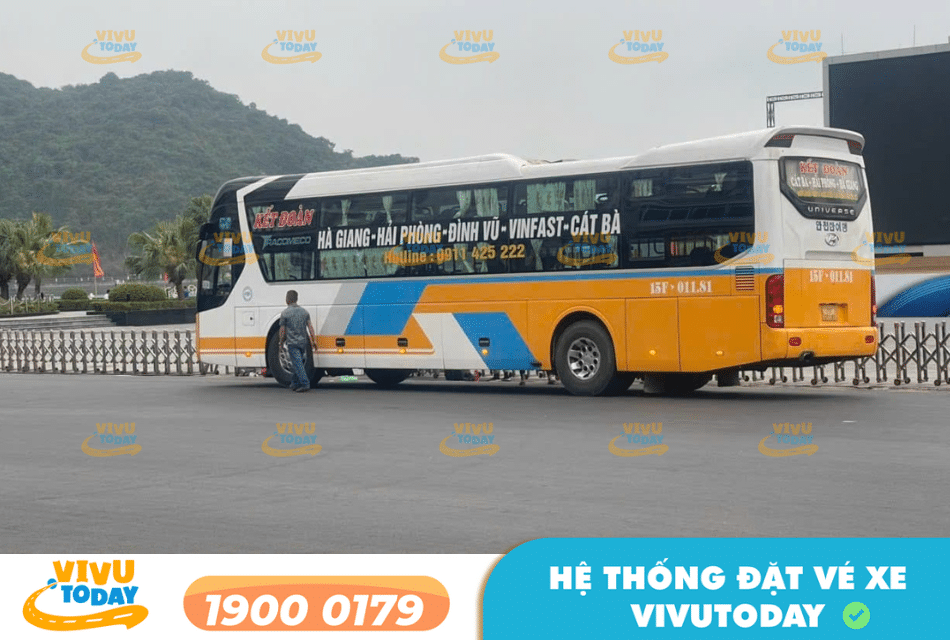 Nhà xe Kết Đoàn Cát Bà tuyến Hải Phòng đi Hà Giang