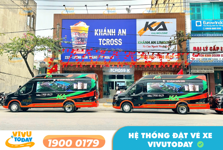 Nhà xe Khánh An Limousine tuyến Hà Nội đi Ninh Bình