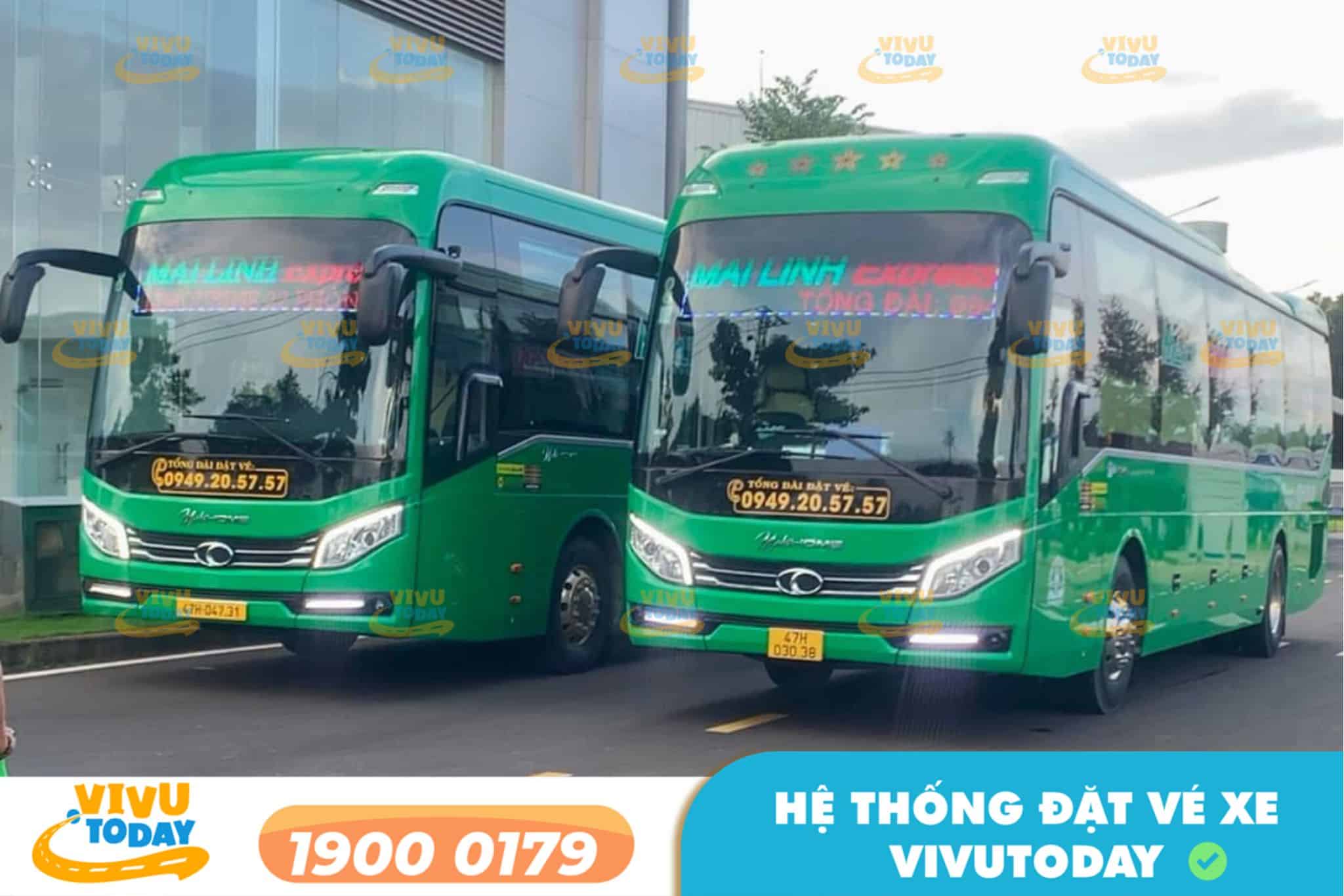 Nhà xe Mai Linh (Đà Nẵng) tuyến Buôn Ma Thuột đi Đà Nẵng