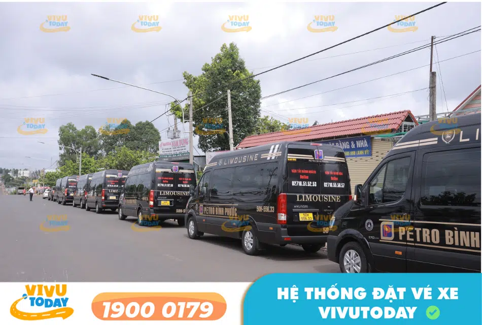 Nhà xe Petro Bình Phước tuyến Lộc Ninh đi Thủ Dầu Một Bình Dương