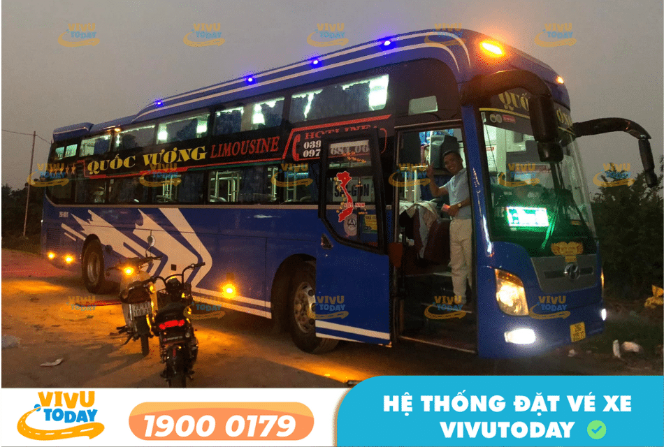Nhà xe Quốc Vương Limousine tuyến Nam Định đi Quảng Nam