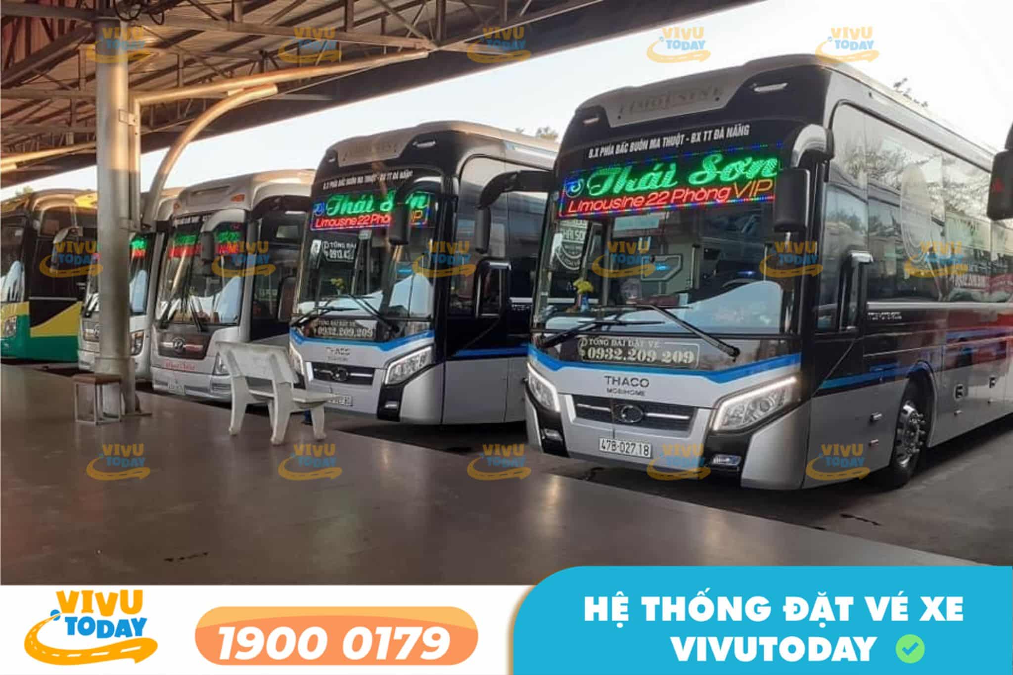 Nhà xe Thái Sơn tuyến Buôn Ma Thuột đi Đà Nẵng
