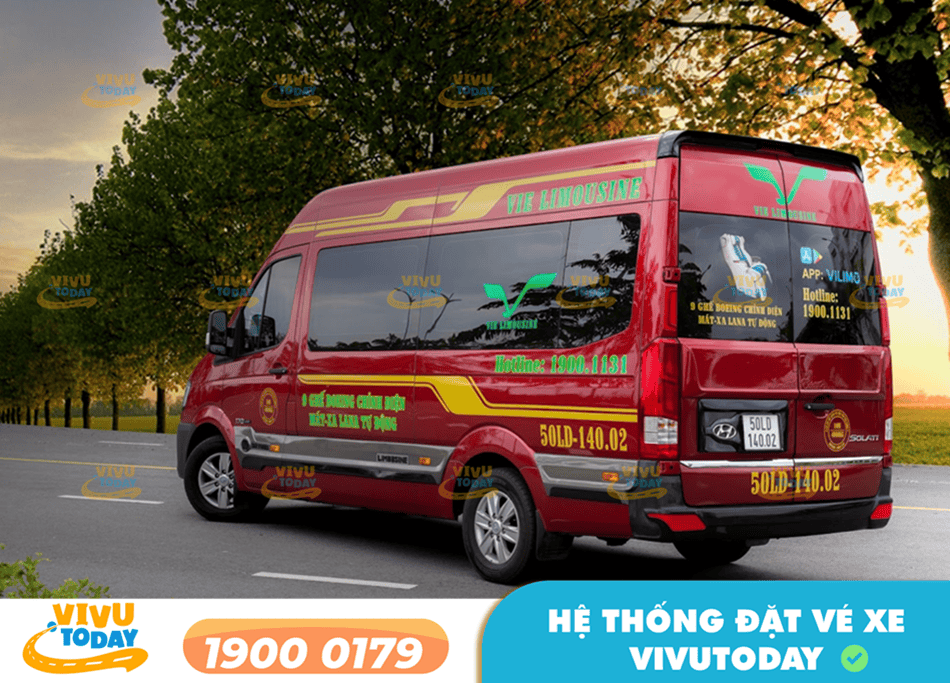 Nhà xe Vie Limousine tuyến xe Sài Gòn đi Bà Rịa Vũng Tàu