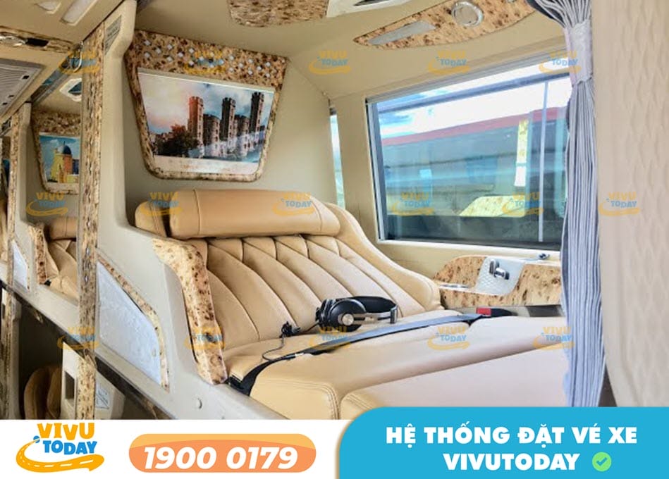 Xe Limousine 24 phòng hiện đại tuyến xe Hà Nội đi Hà Giang