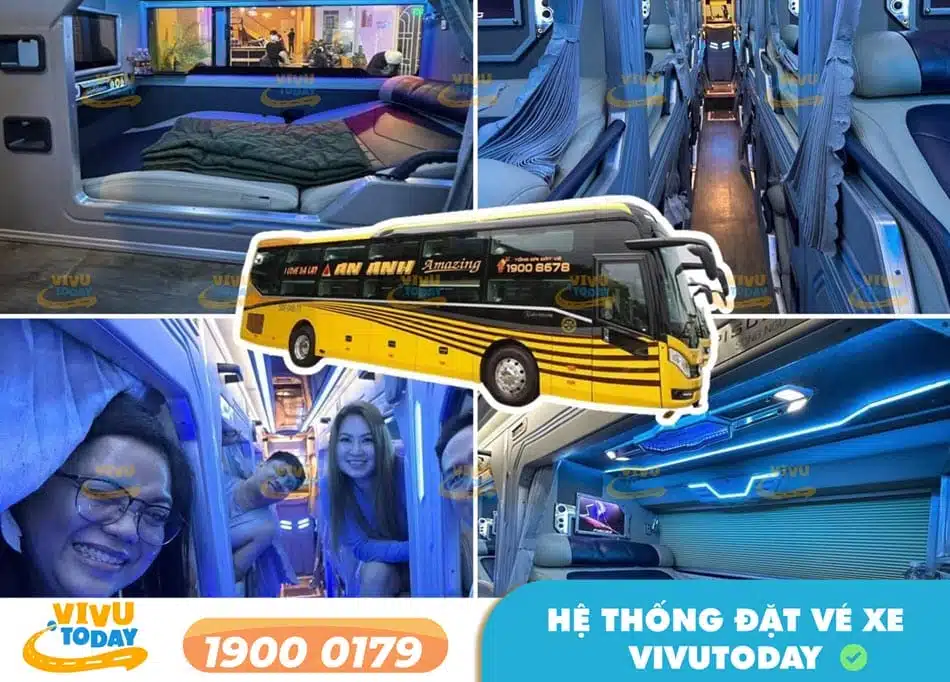 Nhà xe An Anh Limousine tuyến Sài Gòn đi Khánh Hòa