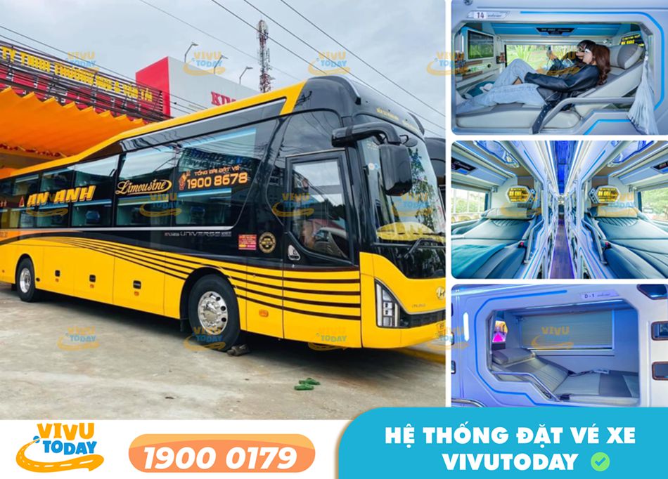 Nhà xe An Anh Limousine tuyến Sài Gòn đi Đà Lạt