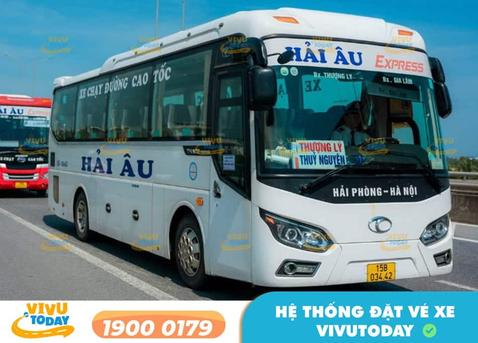 Nhà xe Hải Âu tuyến xe Limousine Hải Phòng đi Hà Nội uy tín