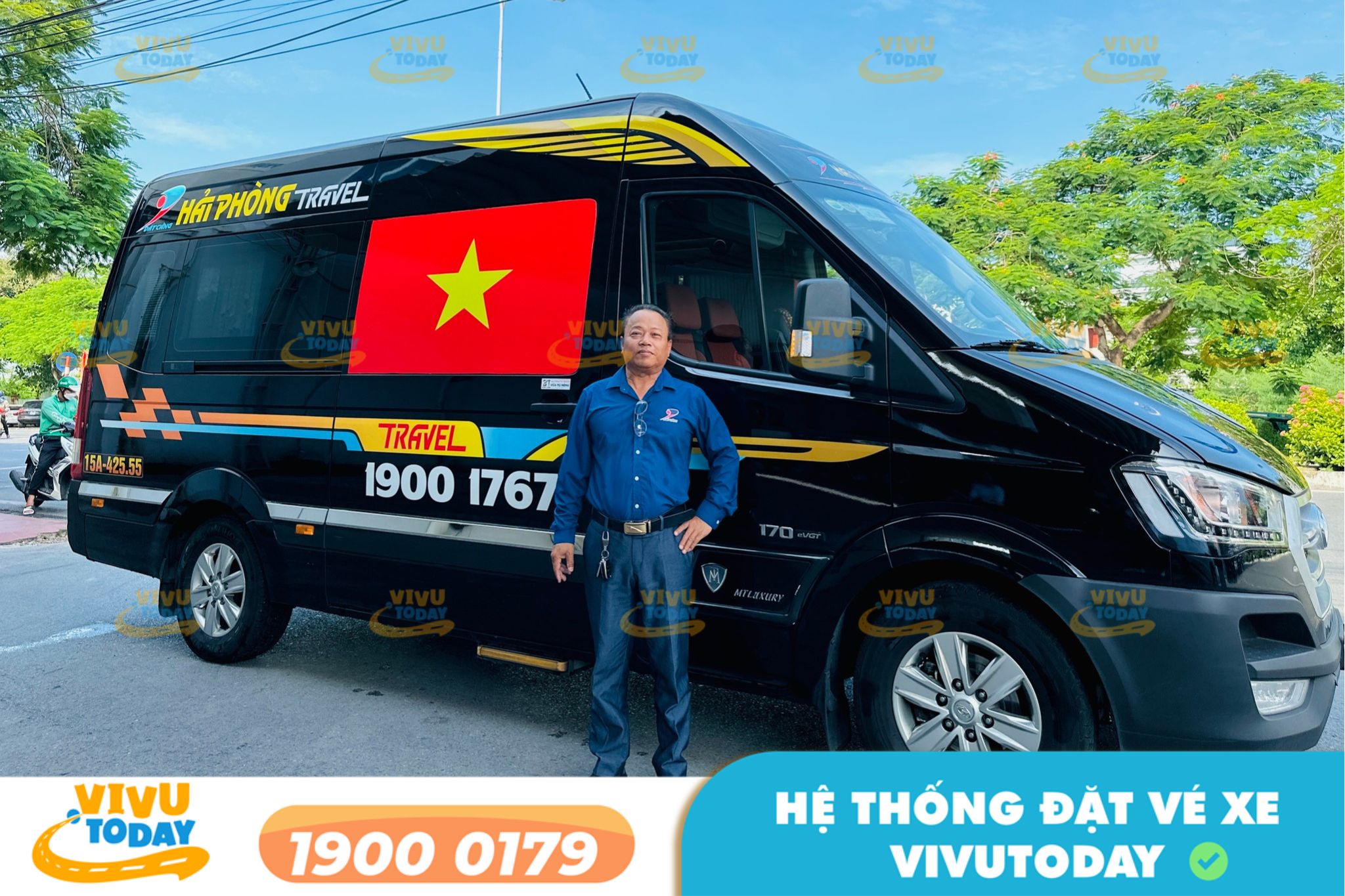 Nhà xe Hải Phòng Travel (Đất Cảng) tuyến Hải Phòng đi Hà Nội