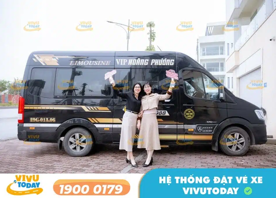 Nhà xe Hoàng Phương Limousine chuyên tuyến xe Limousine Hải Phòng - Hà Nội