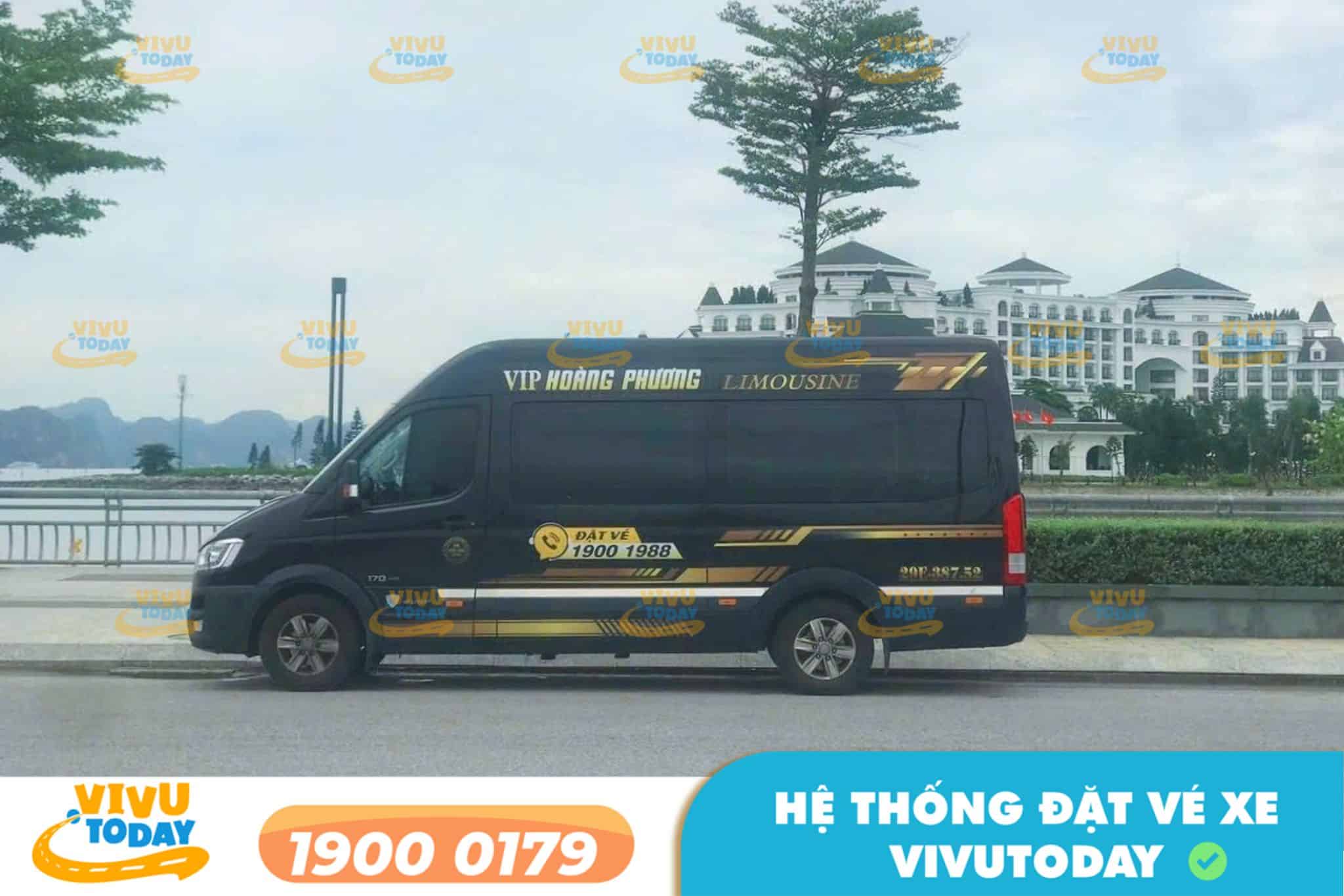 Nhà xe Hoàng Phương Limousine tuyến Hải Phòng đi Hà Nội xe Limousine chất lượng cao