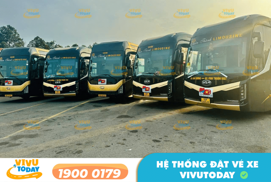 Nhà xe Thiện Thành Limousine tuyến Bến xe Rạch Sỏi đi Sài Gòn