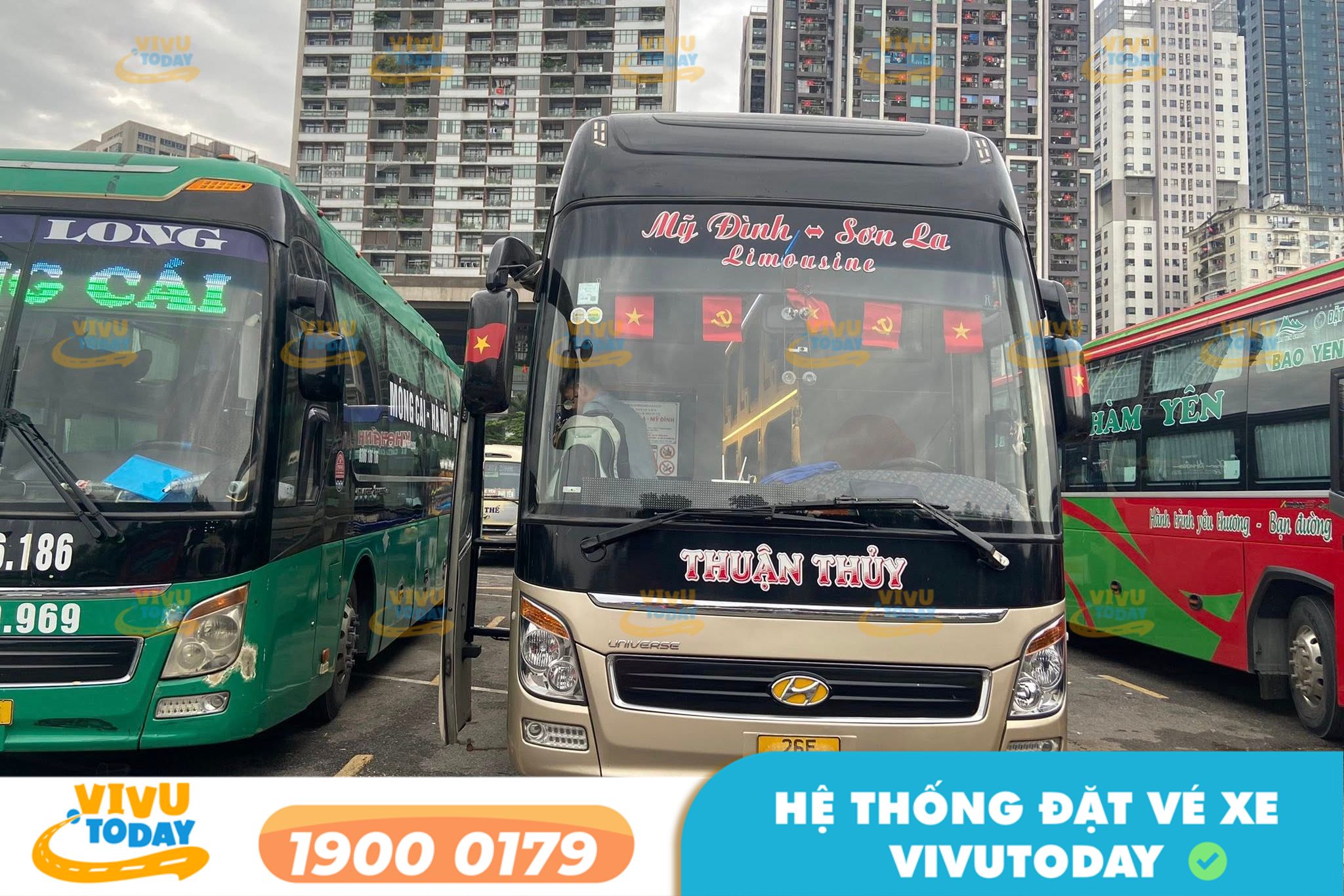 Nhà xe Thuận Thủy tuyến Sơn La đi Bến xe Mỹ Đình