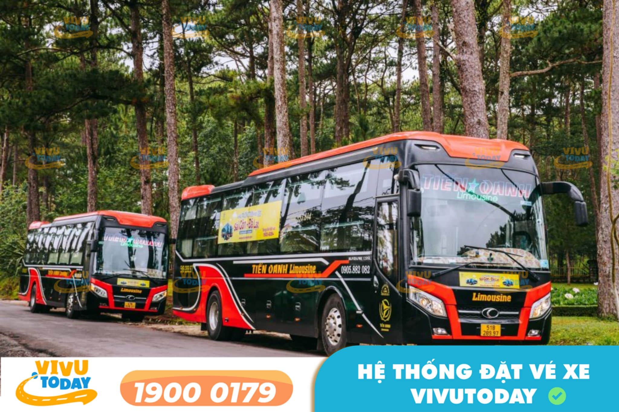 nhà xe Tiến Oanh tuyến Sài Gòn đi Buôn Ma Thuột Đắk Lắk chất lượng cao