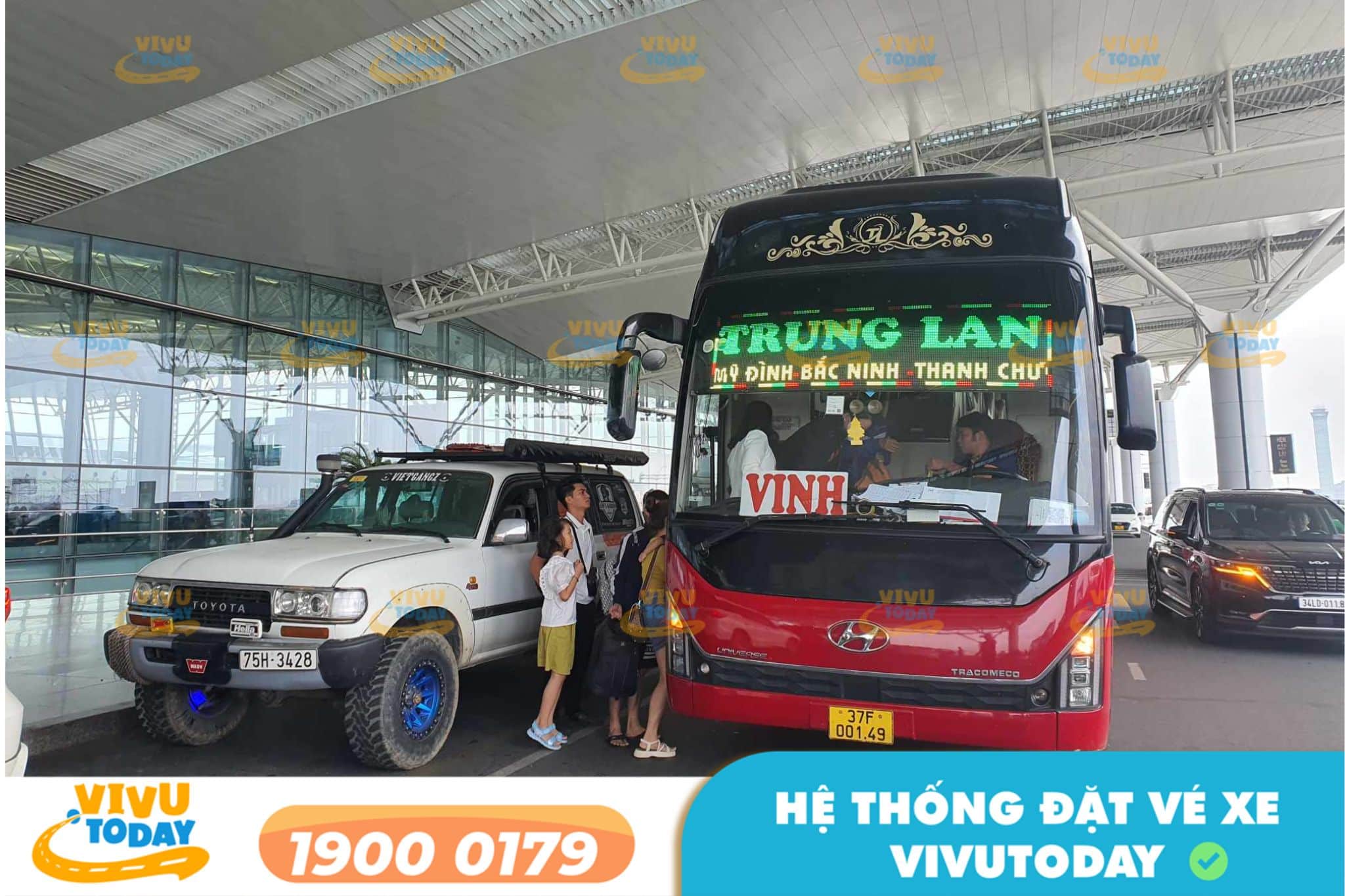 Nhà xe Trung Lan tuyến Bến xe Nước Ngầm đi Vinh Nghệ An
