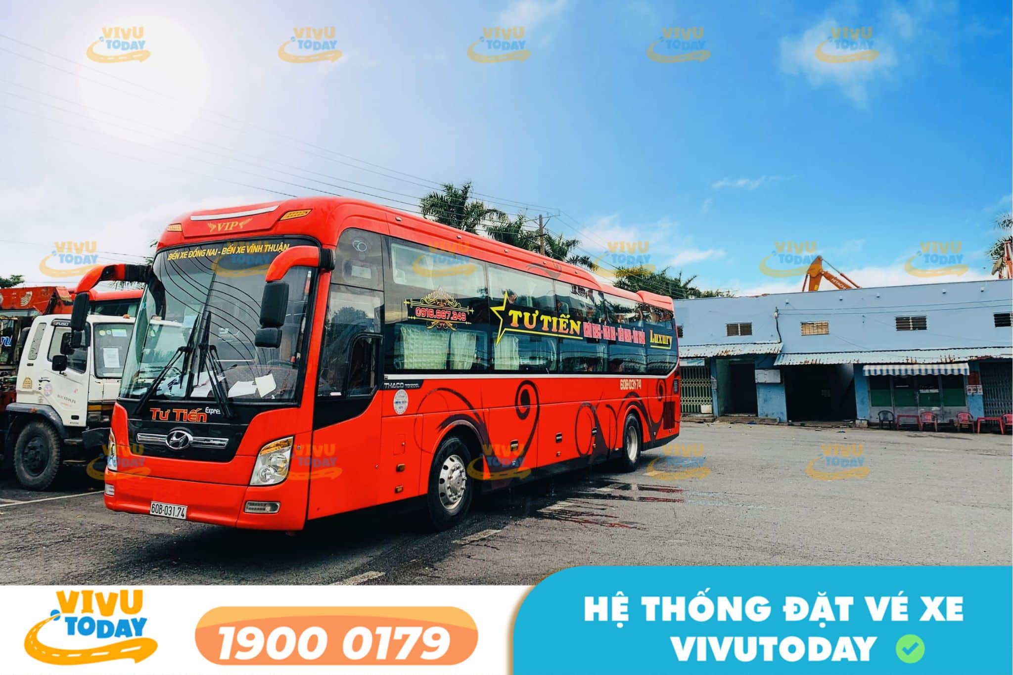 Nhà xe Tư Tiến tuyến Bến xe Rạch Sỏi đi Sài Gòn