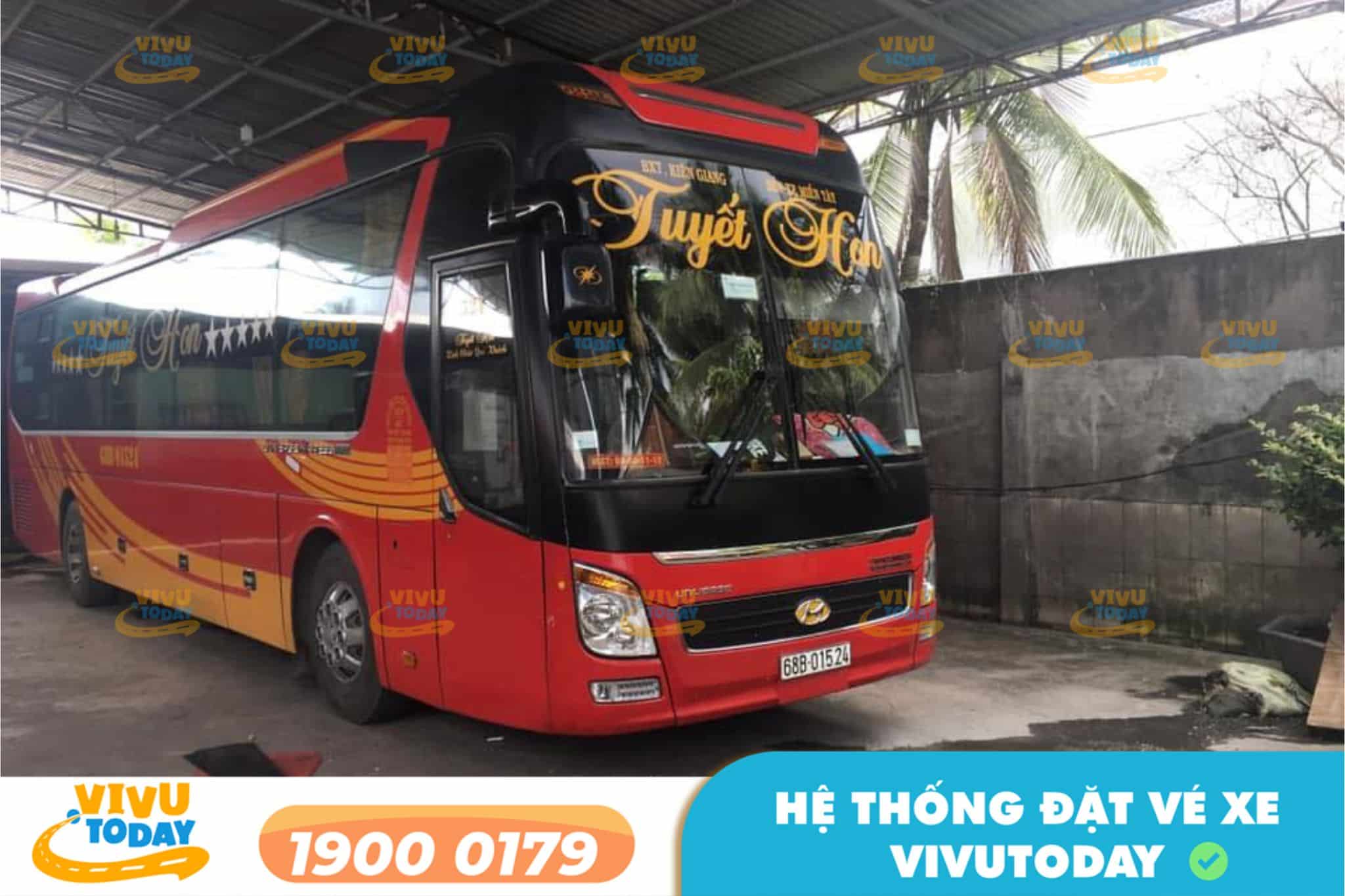 Nhà xe Tuyết Hon tuyến Bến xe Rạch Sỏi đi Sài Gòn