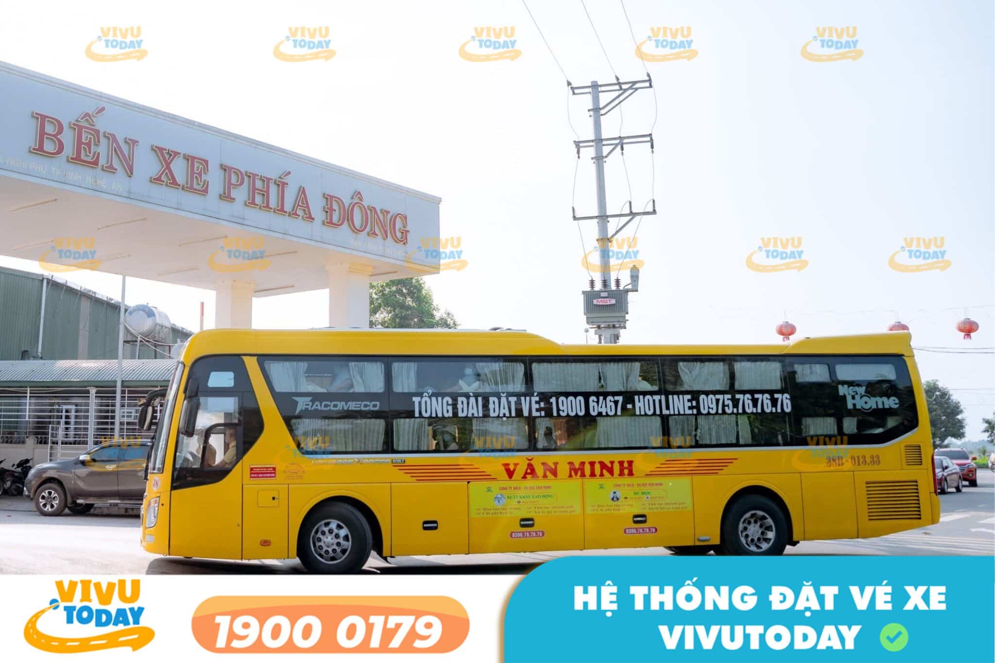 Nhà xe Văn Minh tuyến Bến xe Nước Ngầm đi Vinh Nghệ An