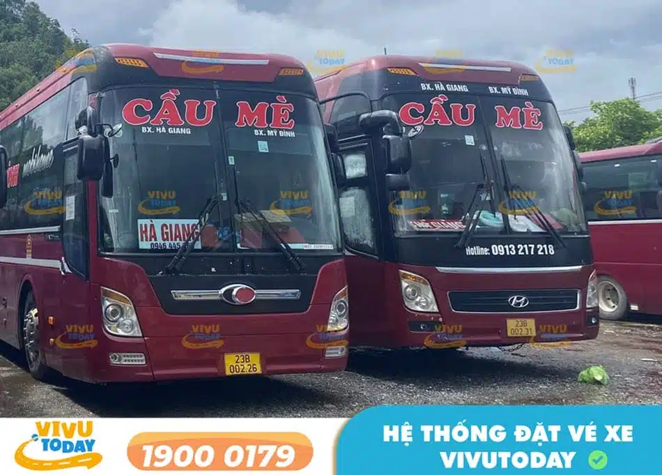 Nhà xe Cầu Mè tuyến xe giường nằm đi Hà Giang từ Hà Nội