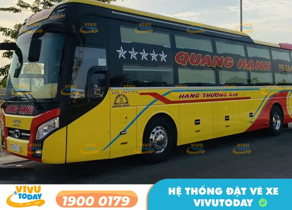 Nhà xe Quang hạnh chuyên tuyến xe giường nằm Sài Gòn đi Châu Đốc - An Giang