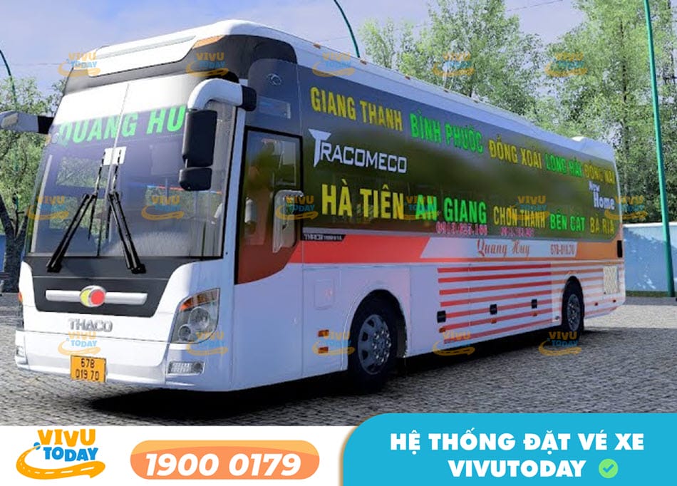 Nhà xe Quang Huy từ Sài Gòn đi Sa Đéc - Đồng Tháp
