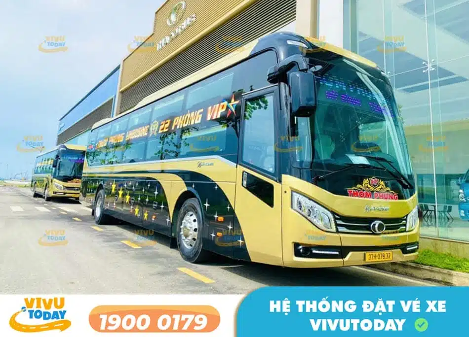 Nhà xe Thơm Phụng tuyến xe Limousine từ Thanh Hóa đi Hà Nội