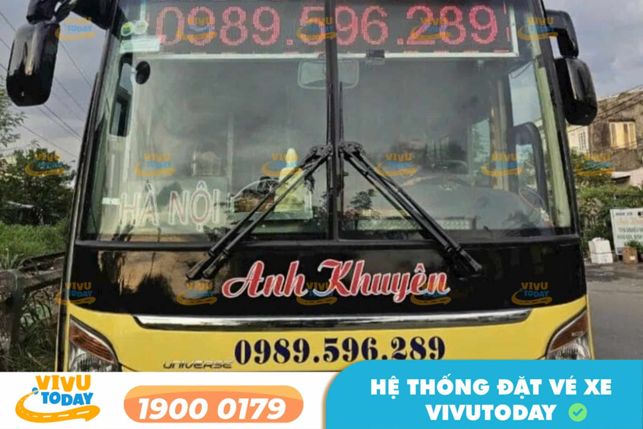 Nhà xe Anh Khuyên phục vụ tuyến Hà Nội - Sài Gòn bằng xe giường nằm cao cấp