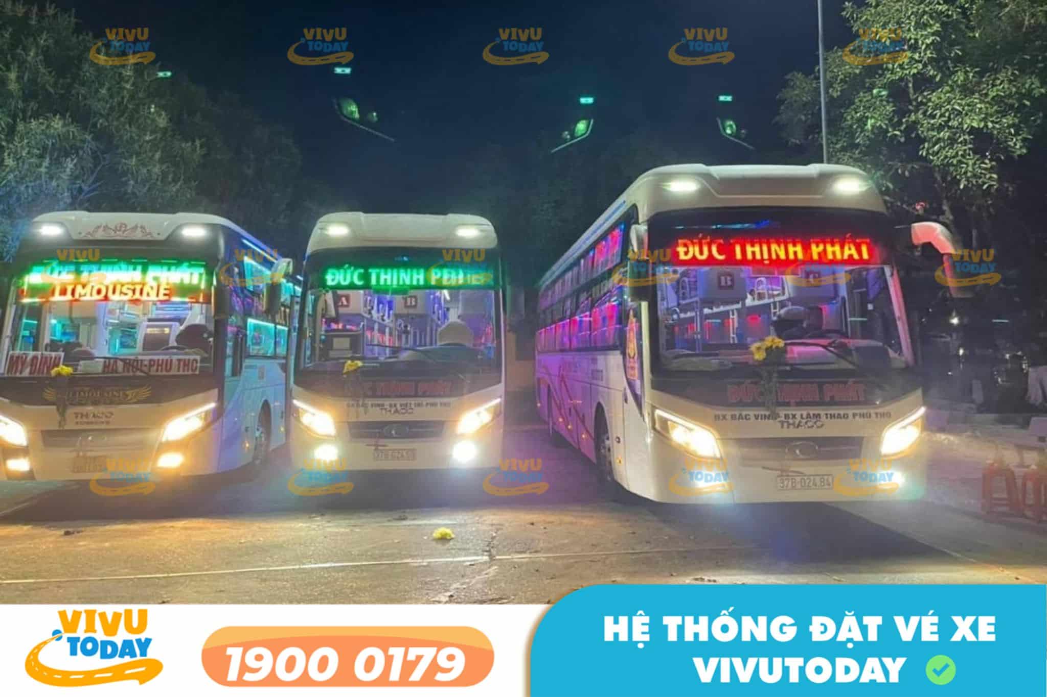 Nhà xe Đức Thịnh Phát tuyến Nghệ An đi Phú Thọ