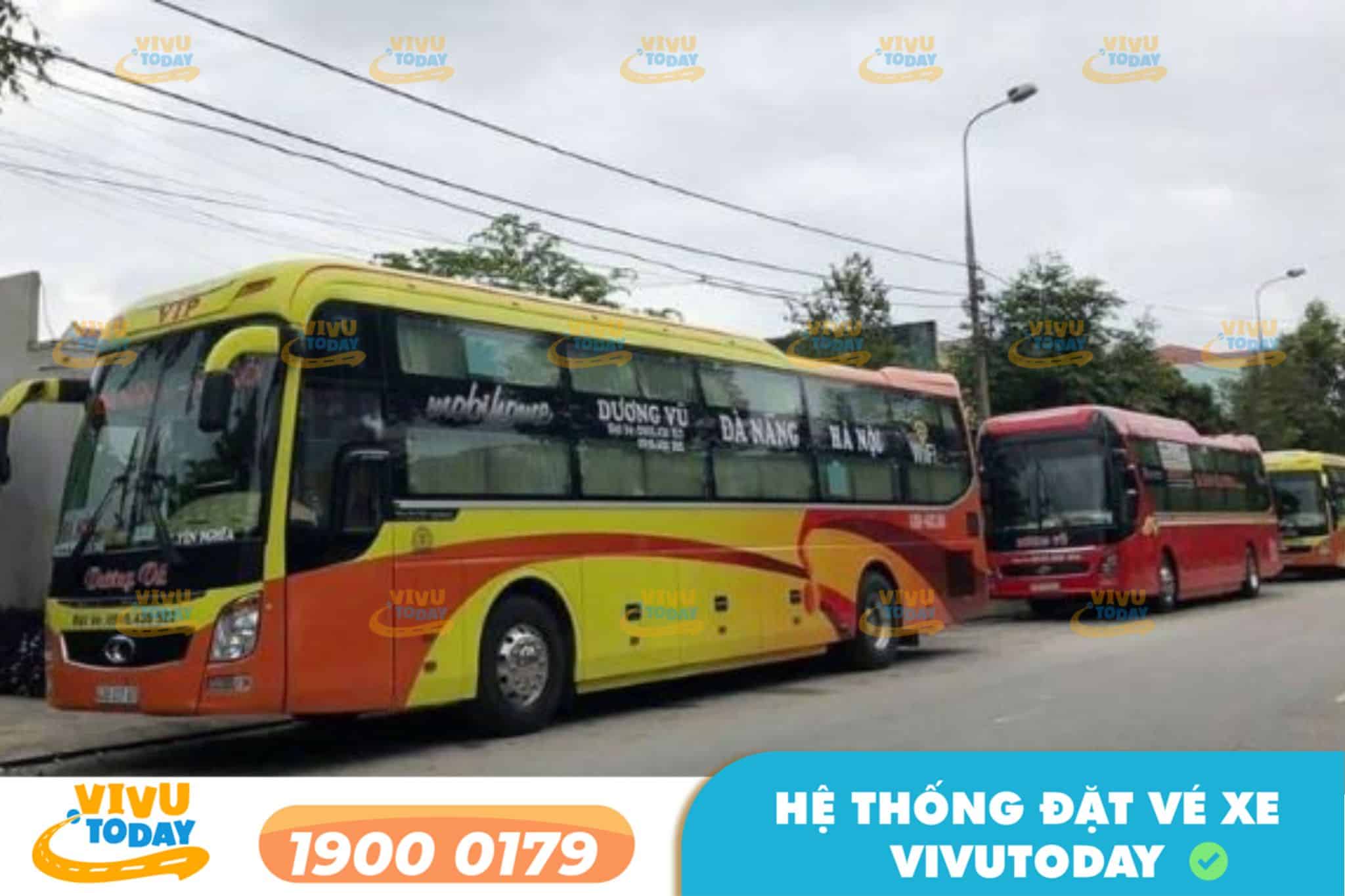 Nhà xe Dương Vũ tuyến Hải Phòng đi Hà Tĩnh