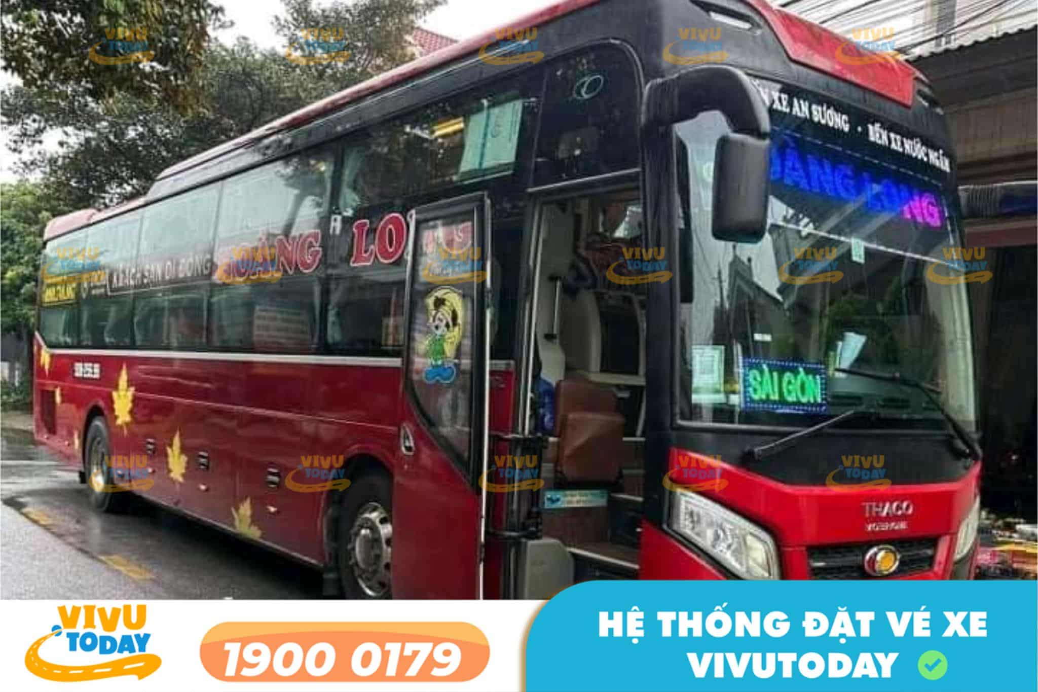 Nhà xe Hoàng Long (Nhật Cường) phục vụ tuyến Hà Nội đi Sài Gòn bằng xe giường nằm cao cấp